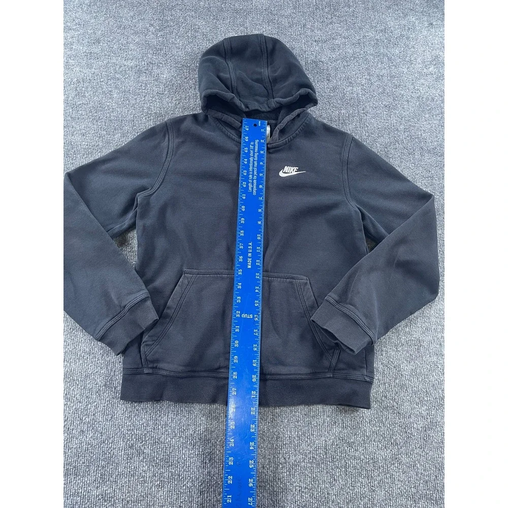 Nike Sportswear Boys Full Zip Club Fleece Hoodie Black Large L